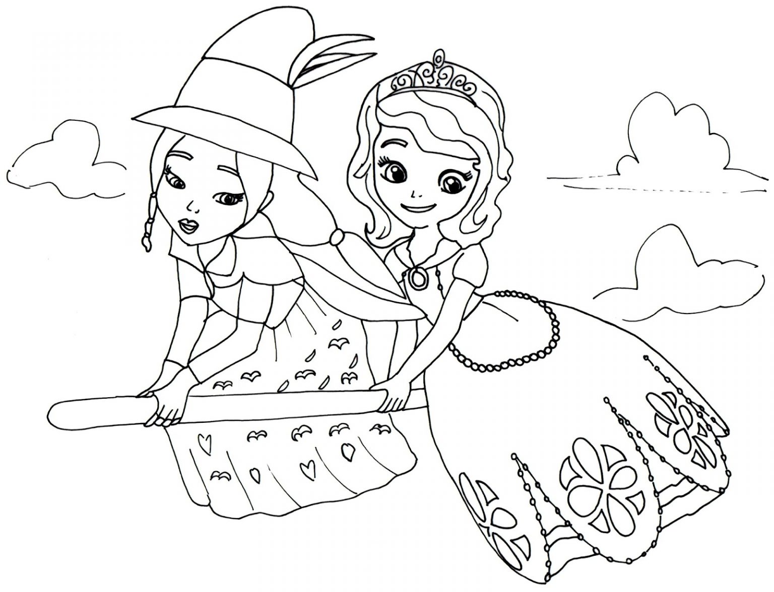 Download Princess sofia Coloring Pages Games - BubaKids.com