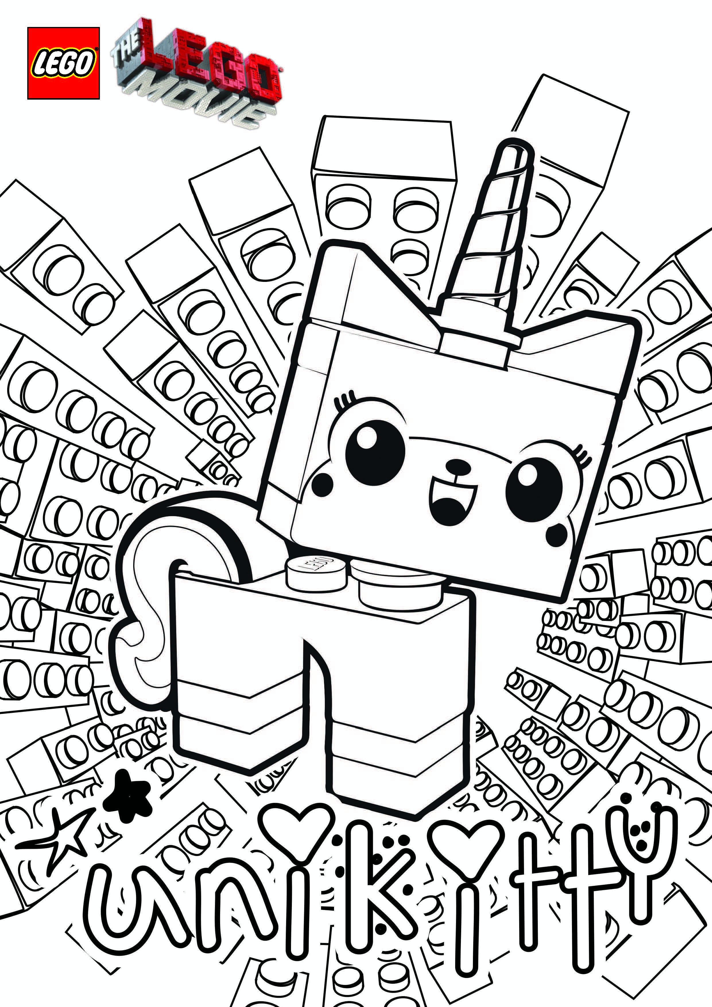 Princess Unikitty Coloring Pages Wallpaper