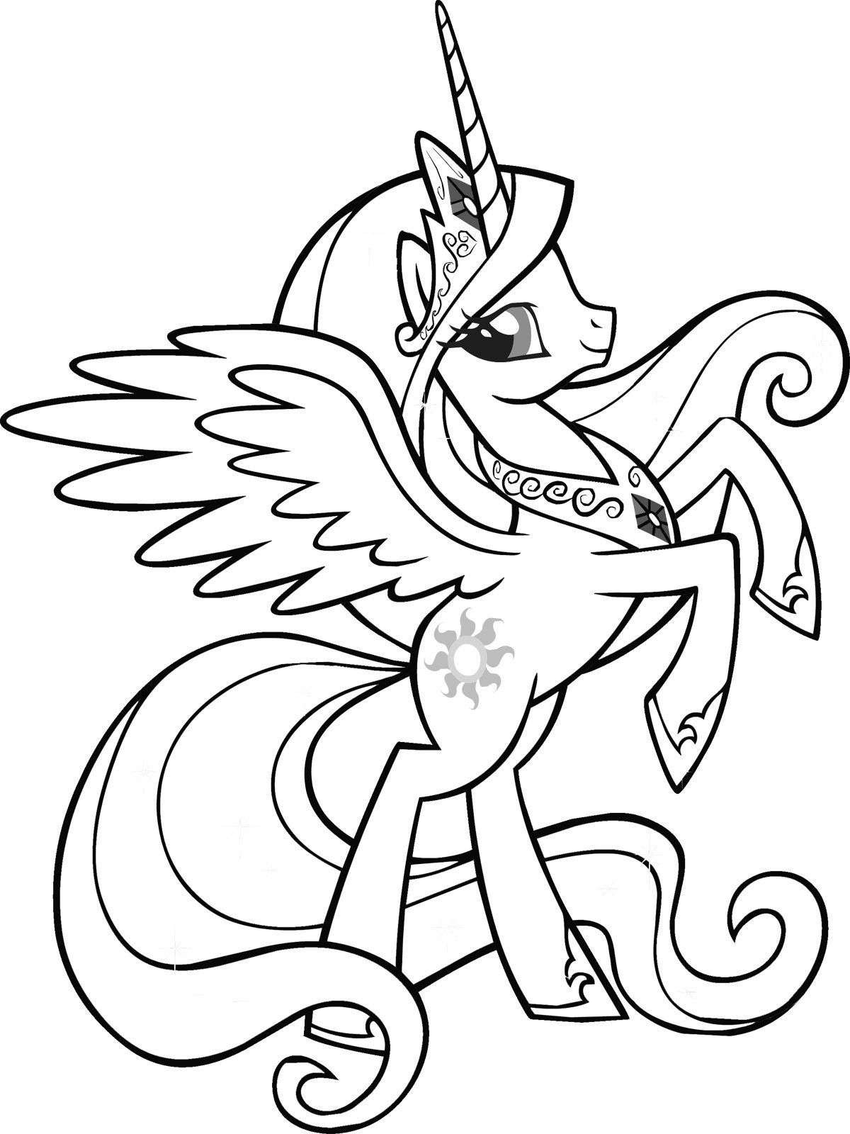 Princess with Wings Coloring Pages Wallpaper