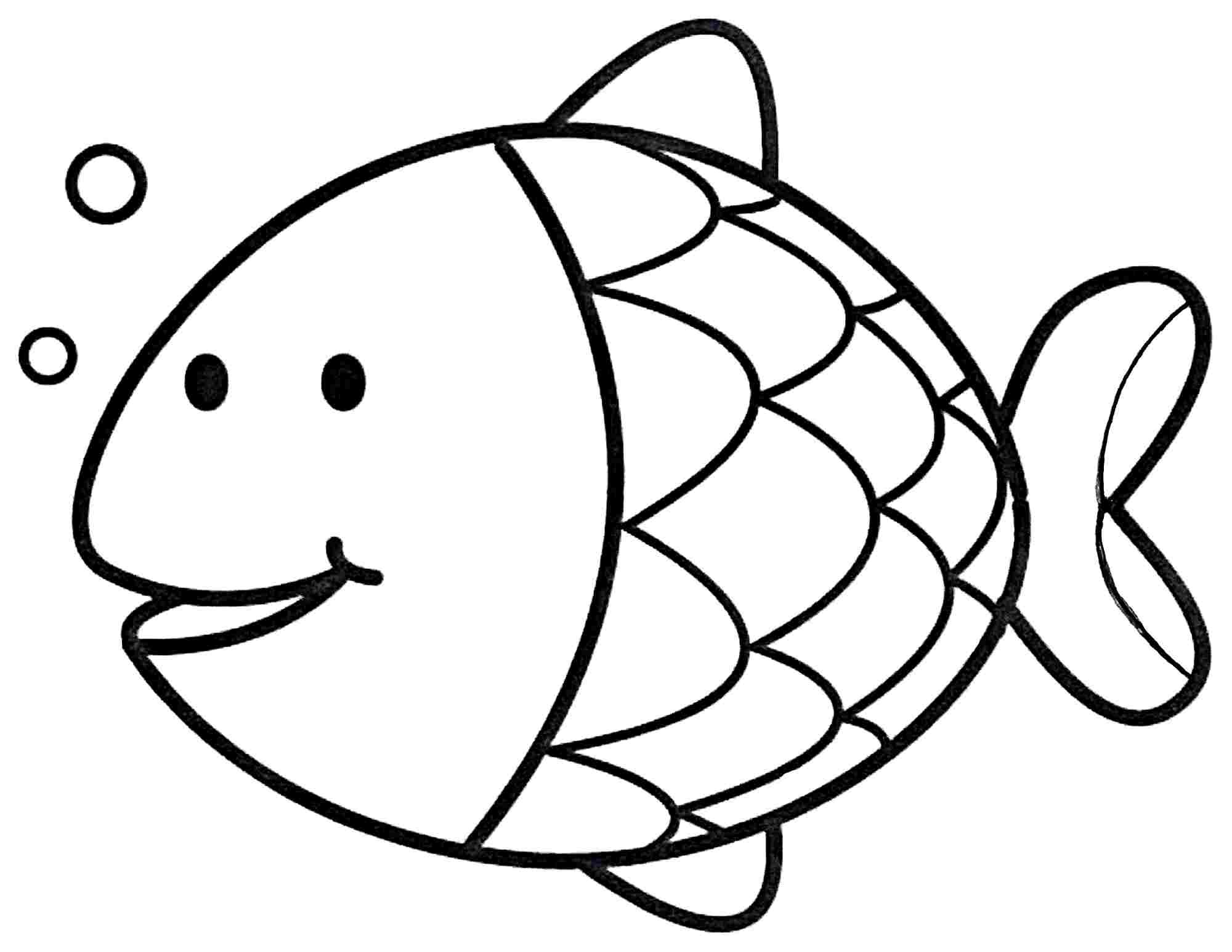 Printable Coloring Pages Of Fish Wallpaper