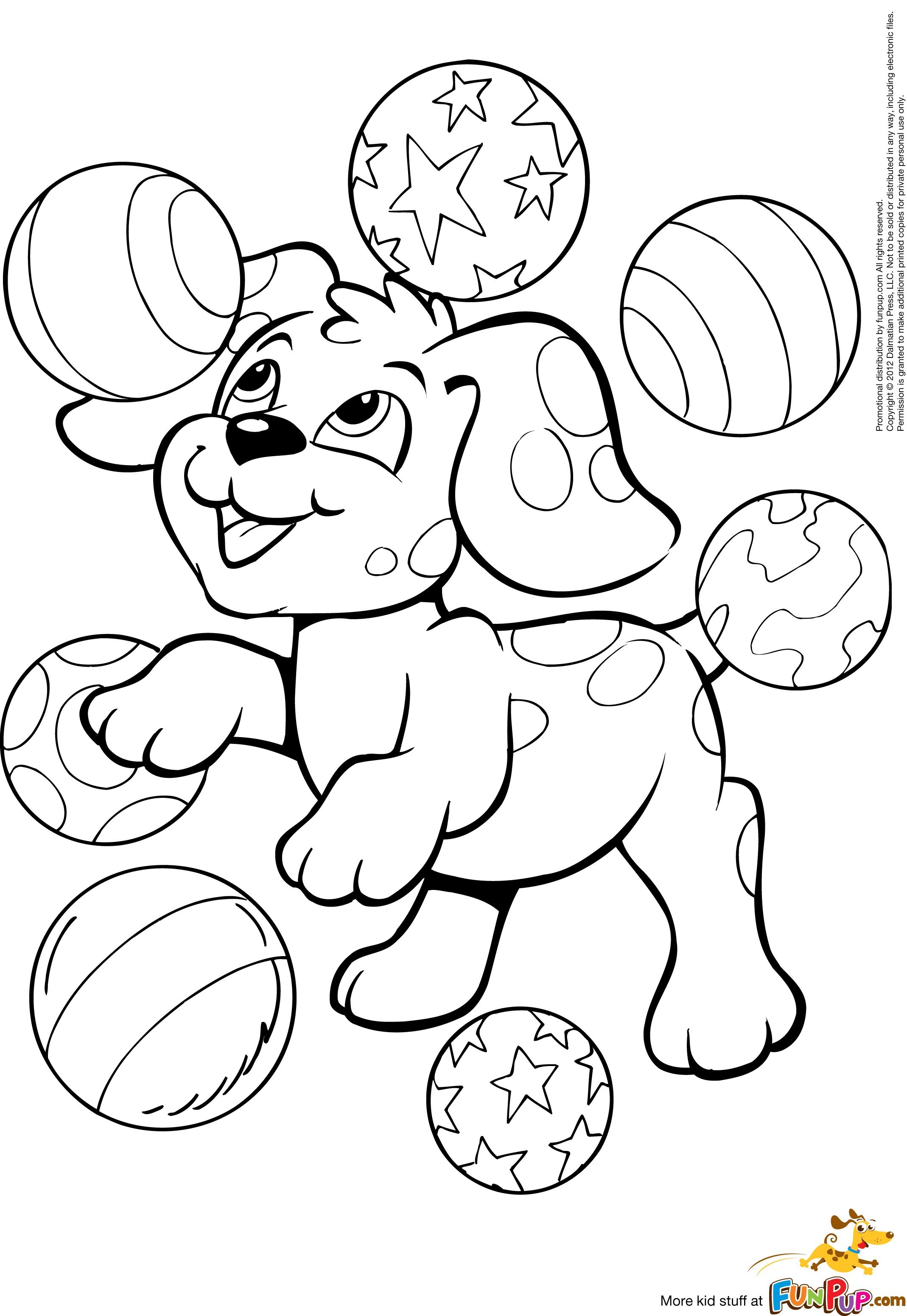 Puppy Coloring Pages Printable Free Wallpaper