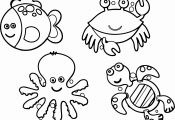 Sea Life Animals Coloring Pages Sea Life Animals Coloring Pages