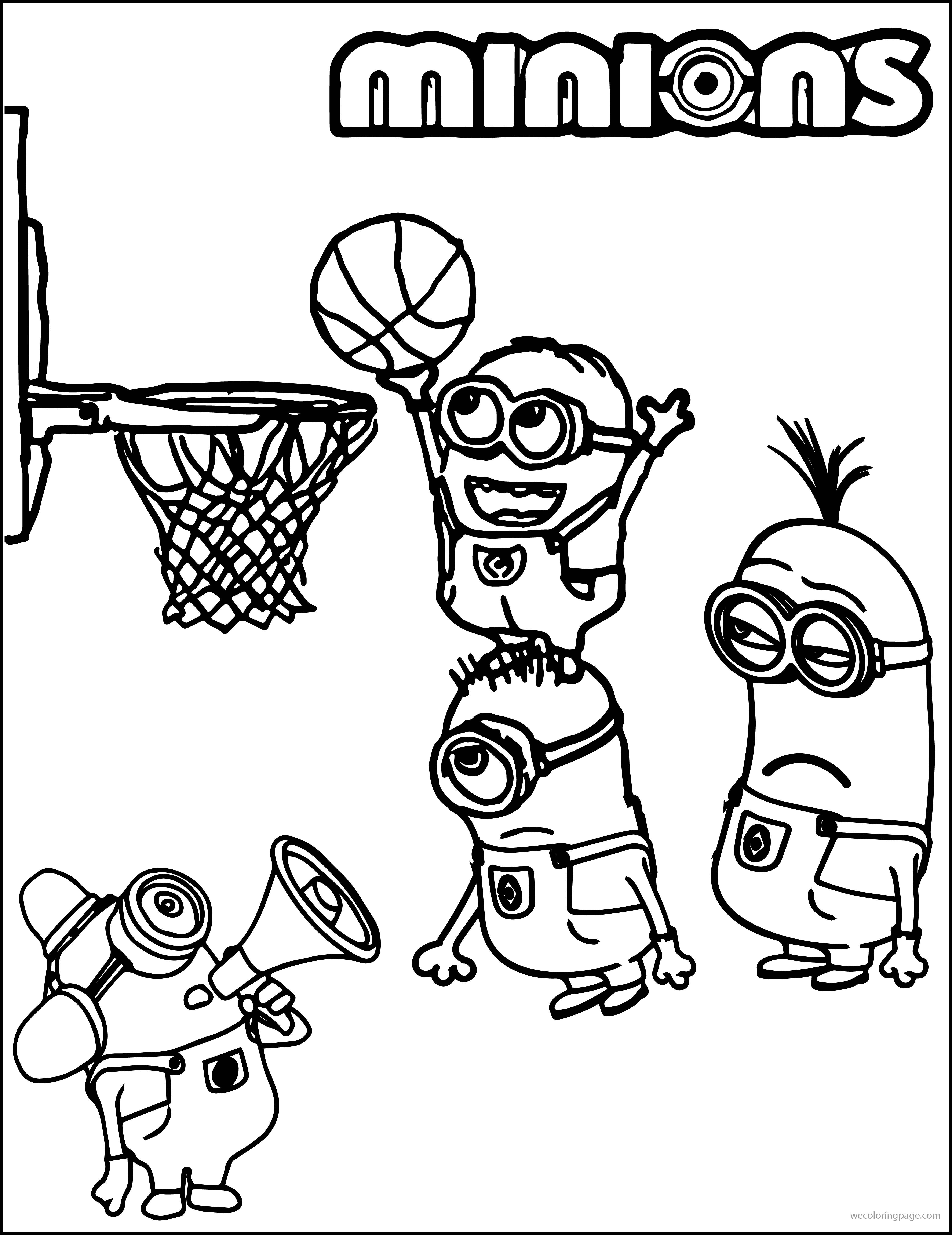 Spongebob Basketball Coloring Pages Wallpaper