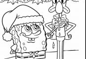 Spongebob Christmas Coloring Pages Online Spongebob Christmas Coloring Pages Online
