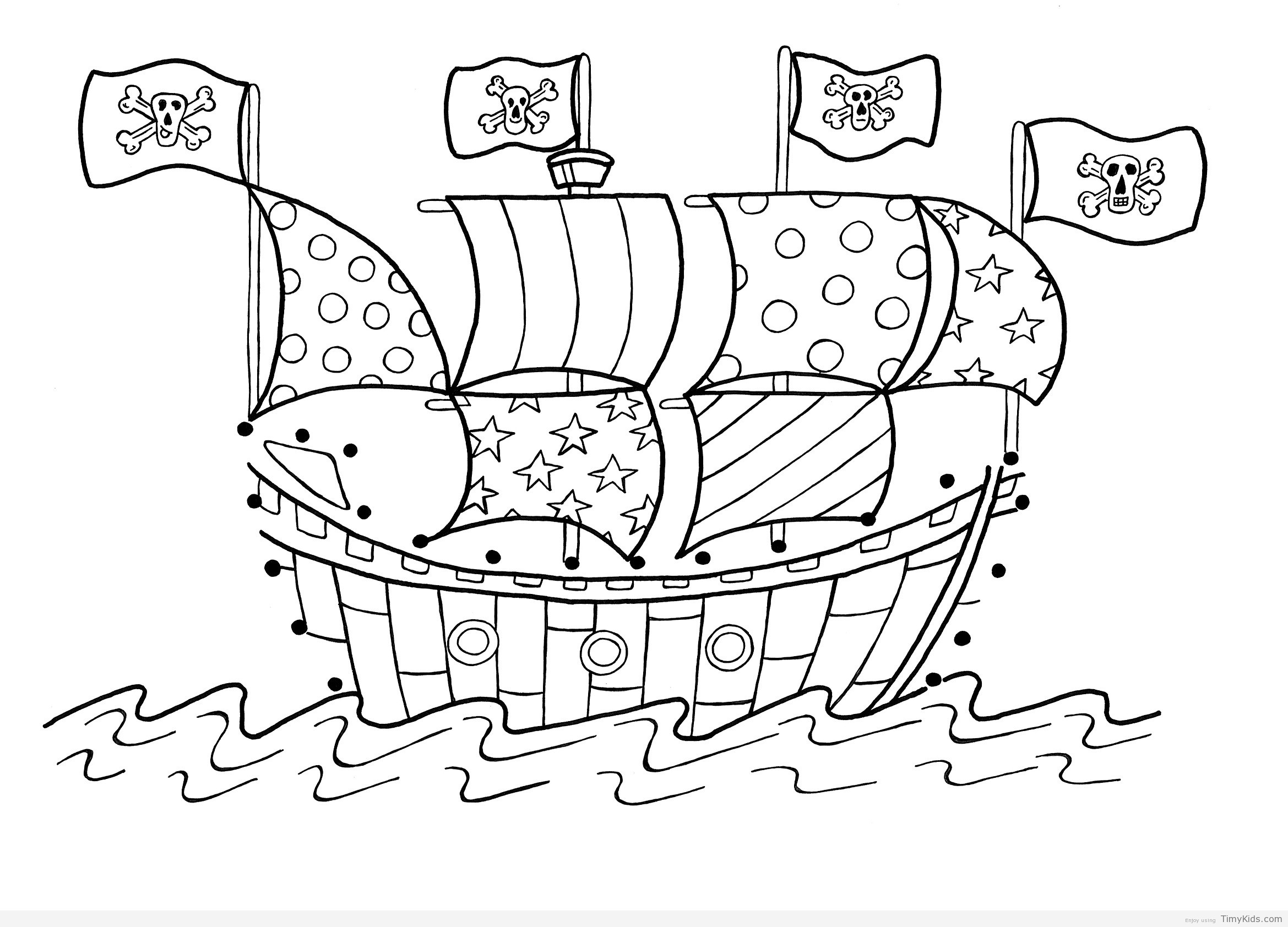 Spongebob Pirate Coloring Pages