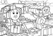 thomas the train happy birthday coloring pages christmats carrol