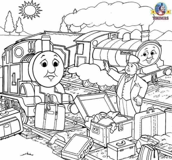 thomas the train happy birthday coloring pages christmats carrol