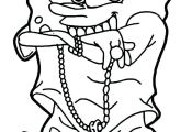 Thug Spongebob Coloring Pages Thug Spongebob Coloring Pages