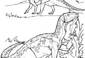 Triassic Dinosaurs Coloring Pages Triassic Dinosaurs Coloring Pages