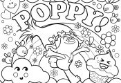Trolls Coloring Pages Colored Trolls Coloring Pages Colored