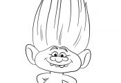 Trolls Coloring Pages Guy Diamond Trolls Coloring Pages Guy Diamond