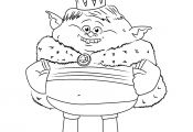 Trolls Coloring Pages with Color Trolls Coloring Pages with Color