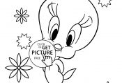 Tweety Bird Coloring Pages Tweety Bird Coloring Pages