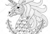Unicorn Coloring Page for Adults Unicorn Coloring Page for Adults