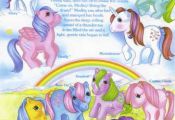 1984 My Little Pony Medley backcard! All my favorites ♥
