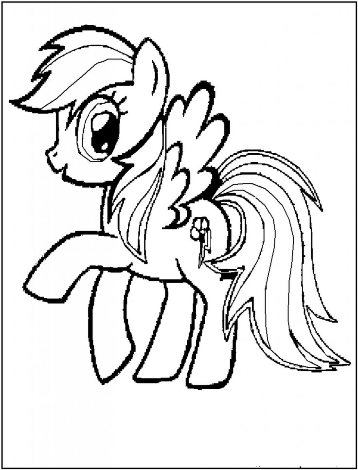 Baby My Little Pony Coloring Pages Wallpaper