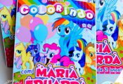 Capa Revista Colorir My Little Pony Arte feitas especialmente para você. Mais d...