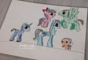 Design and color your own My Little Pony.  Great idea for MLP party craft!