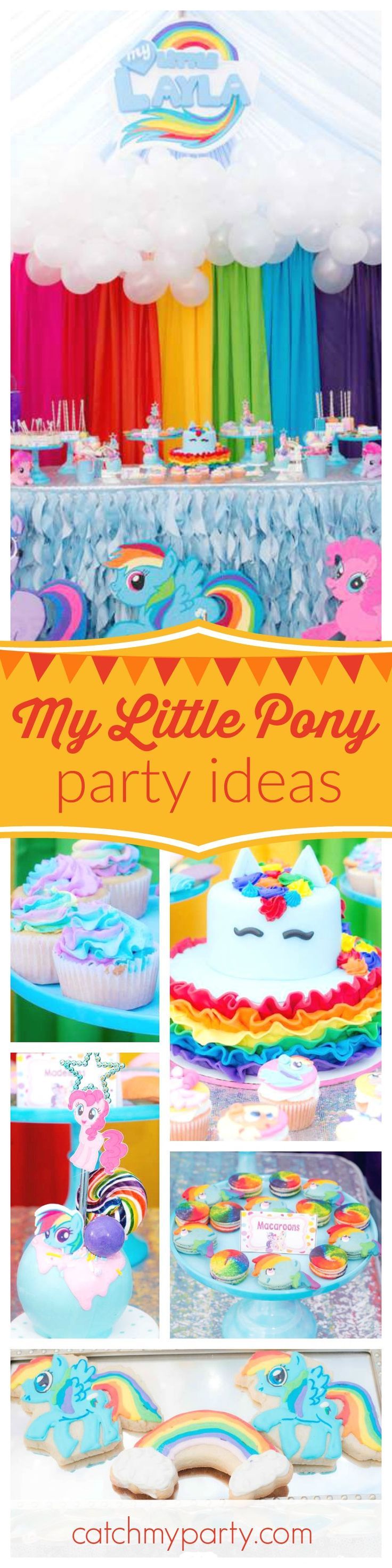 Don’t miss this colorful My Little Pony birthday party! The Rainbow Dash birthda… Wallpaper