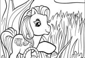 EASTER My Little Pony COLORING PAGE plus even more free printable pages