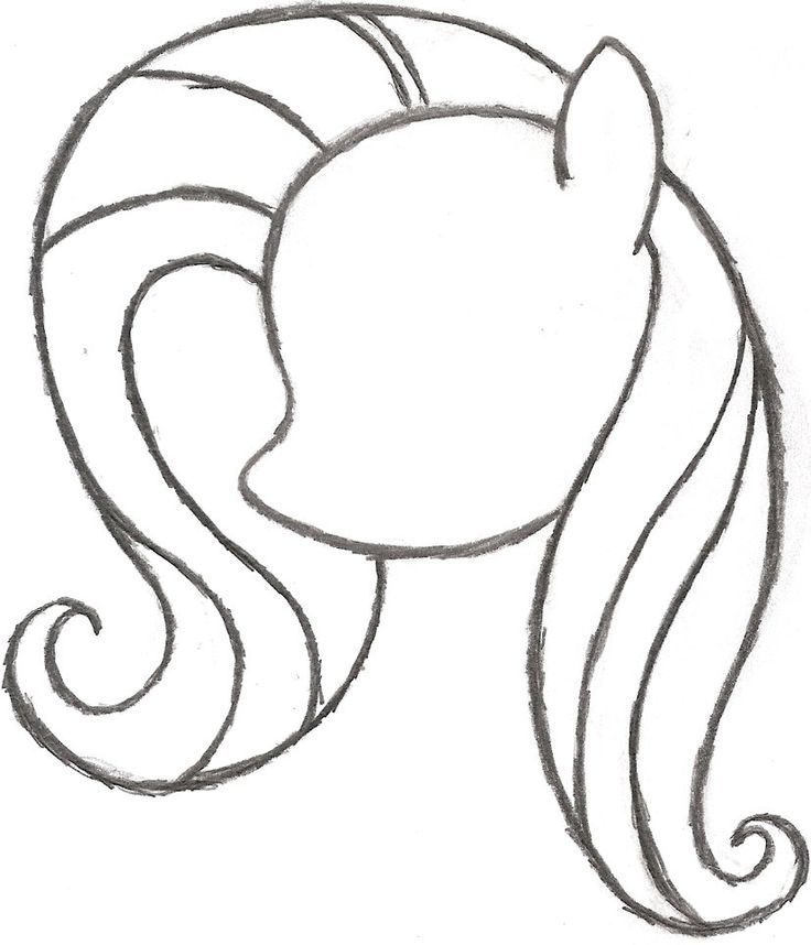 Form Of A My Little Pony Coloring Page  Coloring, form, page, Pony #cartoon #col… Wallpaper