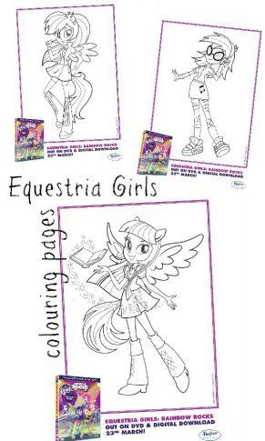 Free printable my little pony Equestria girls colouring pages for kids  Colourin… Wallpaper
