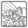 Give A “Like” For My Little Pony Coloring Pages Wallpaper