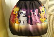 Haha!    My Little Pony full skirt  made to order by NerdAlertCreations, $45.00