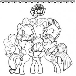 Have fun coloring these My Little Pony coloring pages! Wallpaper
