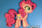 Here is Pinkie Pie from My LIttle Pony Friendship is Magic. She is cheerful and ...
