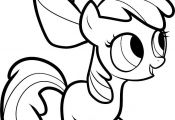 How to Draw Apple Bloom, Apple Bloom, My Little Pony, Step by Step, Cartoons, Ca...