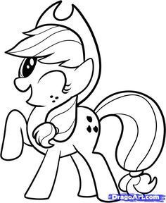 How to Draw Applejack, My Little Pony, Step by Step, Cartoons … Wallpaper