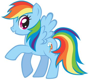 How to draw Rainbow Dash from My Little Pony with easy step by step drawing tuto… Wallpaper