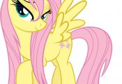 Image FANMADE Fluttershy wet mane.png My Little Pony
