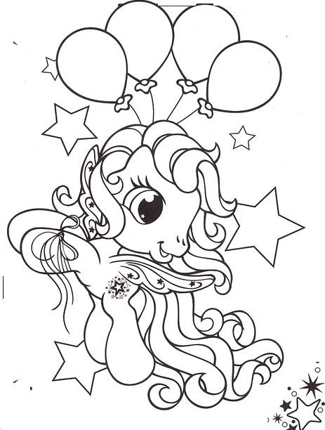 Little Pony Fly Bring Balloons Coloring Pages – My Little Pony car coloring page… Wallpaper
