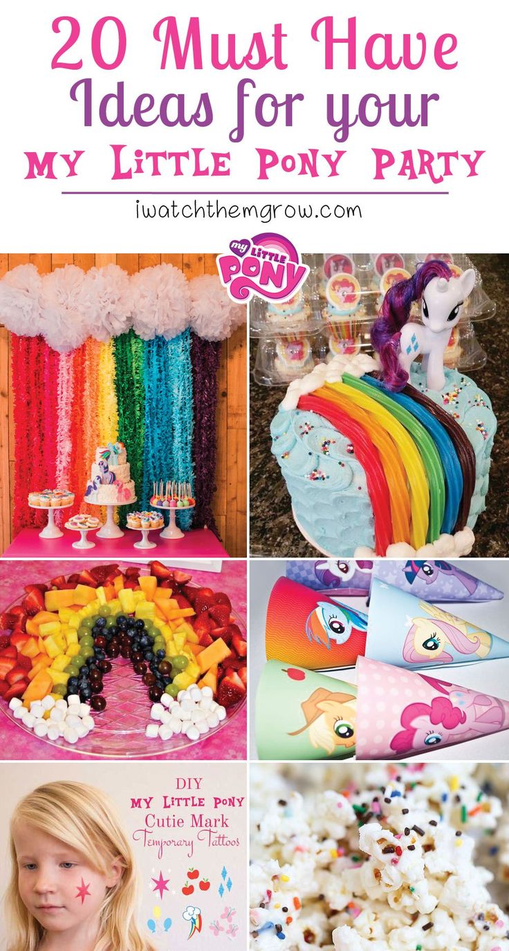 Lots of really great My Little Pony party ideas – especially for those planning … Wallpaper