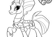 MLP My Little Pony Tempest Shadow Coloring Page