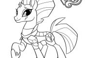 MLP My Little Pony Tempest Shadow Coloring Page  Coloring, MLP, page, Pony, Shad...
