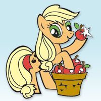 MY LITTLE PONY Applejack Coloring Book  Applejack, Book, Coloring, Pony #cartoon… Wallpaper