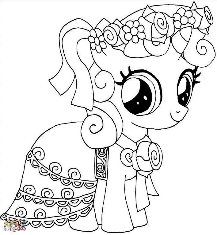 Mewarnai Gambar My Little Pony Yang Cantik