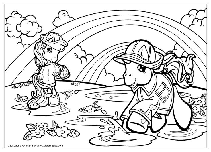 My Little Pony Coloring Pages 32 #25524 Disney Coloring Book Res