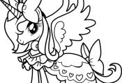 My Little Pony Coloring Pages Bestofcoloring color print