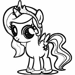 My Little Pony Coloring Pages Koloringpages Wallpaper
