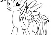 My Little Pony Coloring Pages Rainbow Dash – Through the thousands of pictures...