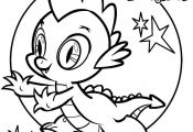 My Little Pony Coloring Pages Spike #littleponycoloringpages #spike