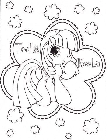 My Little Pony Coloring Pages – Toola Roola  Coloring, Pages, Pony, Roola, Too… Wallpaper