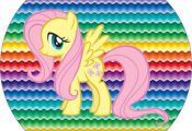 My Little Pony Cores Fortes - Kit Completo com molduras para convites, rótulos ...