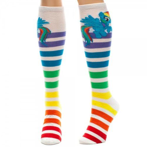 My Little Pony Dash Striped Knee High… for only $7.99