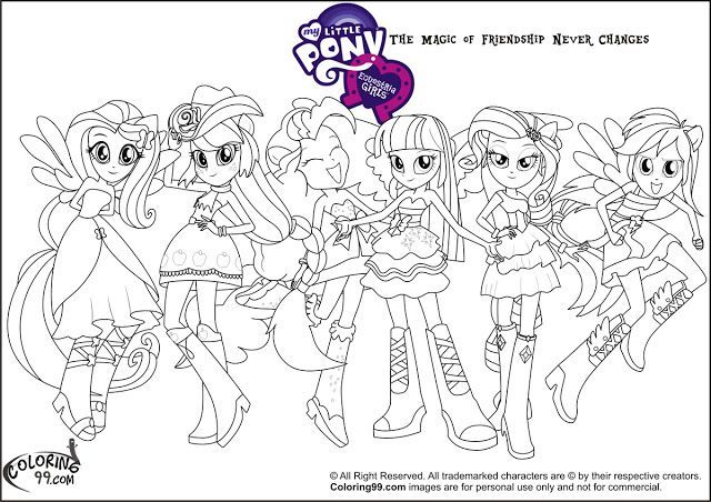 My Little Pony Equestria Girls Coloring Pages | Equestria girls … Wallpaper