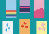 My Little Pony Friendship is Magic Bookmarks - Love these!  I want them all! For...